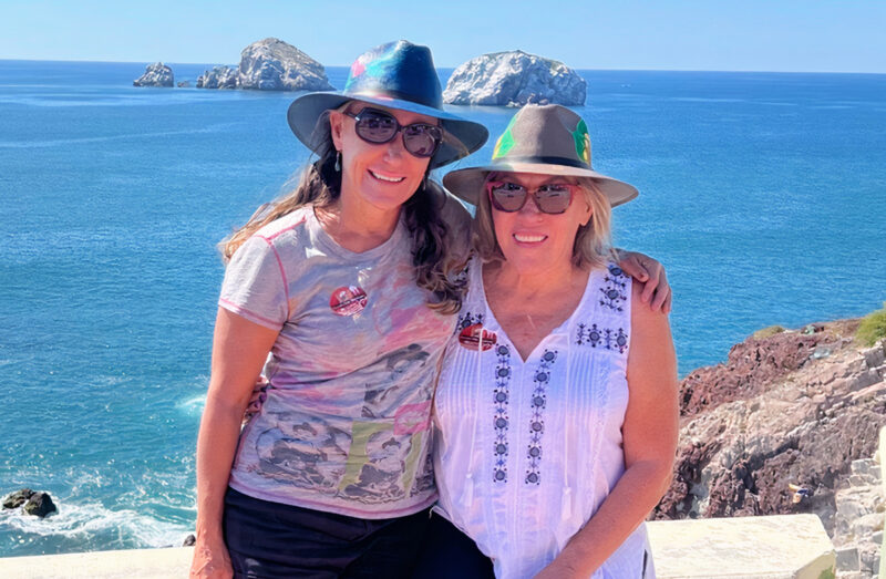 Linda and friend